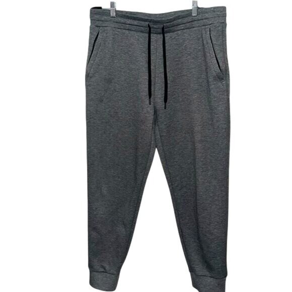 32º Degrees Mens Gray Jogger Sweatpants L Polyester Blend - Picture 1 of 8